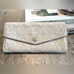 Louis Vuitton Monogram Empreinte Curieuse Sarah Wallet